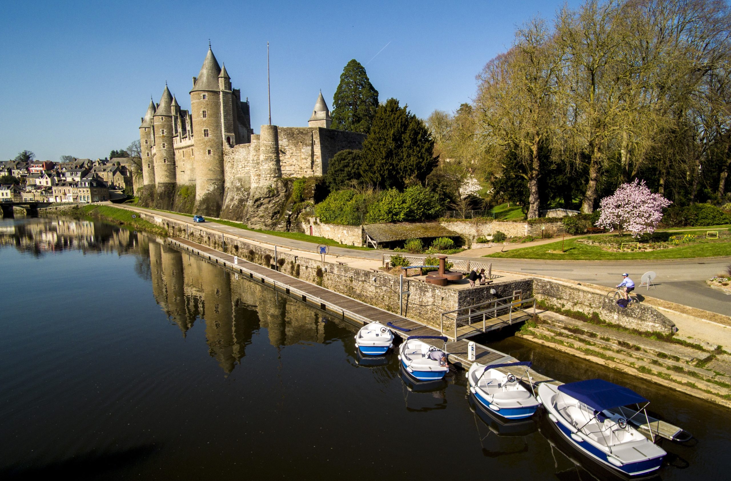 balade découverte bateaux électriques Josselin